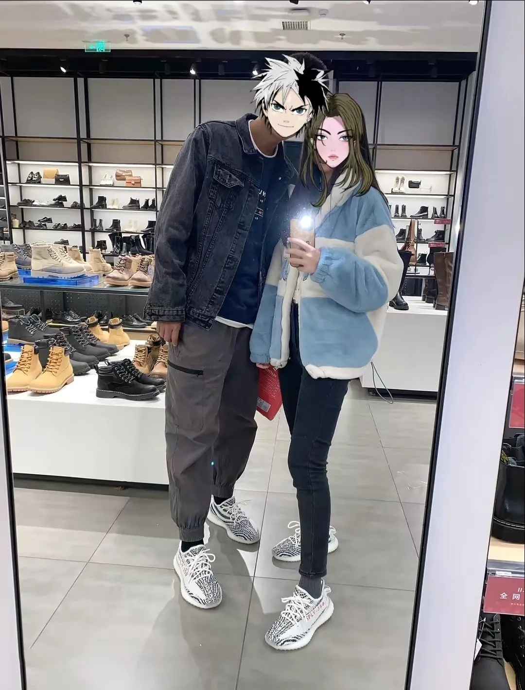 ♻️💯Upper body reference model picture❤️Top tested version Off-White Spanish order King of high street jacket Dream splash OW exclusive powerful wash Exclusive limited series denim jacket Autumn and winter debut! High-end ink printing/gradient flame printing and dyeing process. Stitching oil painting denim jacket. Classic oil painting arrows, Monet's works, once again combined with art, "Claude Monet painting on his Boat" is a masterpiece that is perfectly combined with OW's iconic arrow logo. It has a prominent sign, the splicing of denim and sweatshirts, and the layering effect, which is high-street and eye-catching. The fabric is customized according to YB, heavy-weight washed cotton washed cloth, more than 10 processes of continuous washing and stone grinding, the color and texture are very textured, a full set of accessories are customized, the highest quality original hardware, original kraft paper stripe labeling, accept all challenges of the same version! Couple style washed ripped denim jacket! Of Whi2019's first autumn new single, with dreamy splash-ink printing and dyeing techniques, and classic hole-washed design, the official price is 11,000 yuan. The painting style is a bit like an artist's oil painting, giving people a unique and retro artistic atmosphere. The upper body is full of coolness, with a strong sense of high street, very yuppie! The gradient design all over the denim jacket is very clever and just the right touch! Off-White's first show series, you can imagine its matching magic, and in the streets of autumn and winter, denim is always indispensable. It is exclusively sold, with great value for money and ready to be shipped in seconds! The most classic denim jacket style, heavy washed and distressed craftsmanship, Manet's portrait, a tribute to Impressionism! Heavy washing gives the denim the strongest texture! Quality items are a must buy!  Derived from Off-White's classic elements, the most classic OW denim version, "IMPRESSIONISM" is a specially stylized item that pays homage to Impressionism with Manet's portraits and oil paintings. The large print on the back is Manet's signature One of the table oil paintings, it has a vintage effect. The color scheme is gray and white retro oil painting, pink Slogan and footnotes. It is very eye-catching (semi-finished products imported from Conley digital directly touch, super shocking) high weight and thick cotton denim, full hardware mold opening, super heavy work! Several washing and distressing processes before and after give the black denim a super retro texture! Pair the oversized silhouette with short sleeves or a sweatshirt to make you invincible and walk with wind!  Size chart